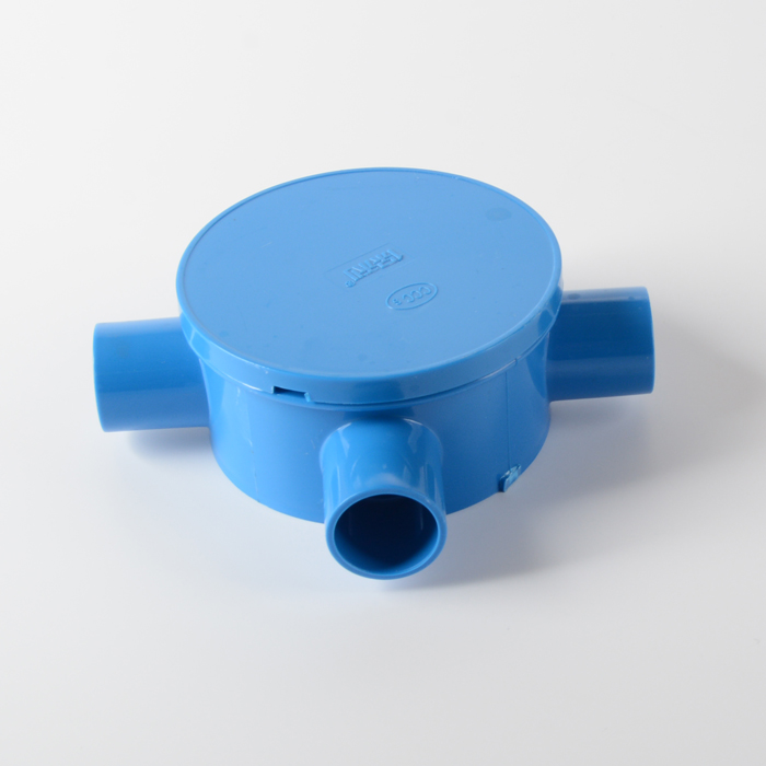 Akan Polygon vier Wege durch Round Junction Box