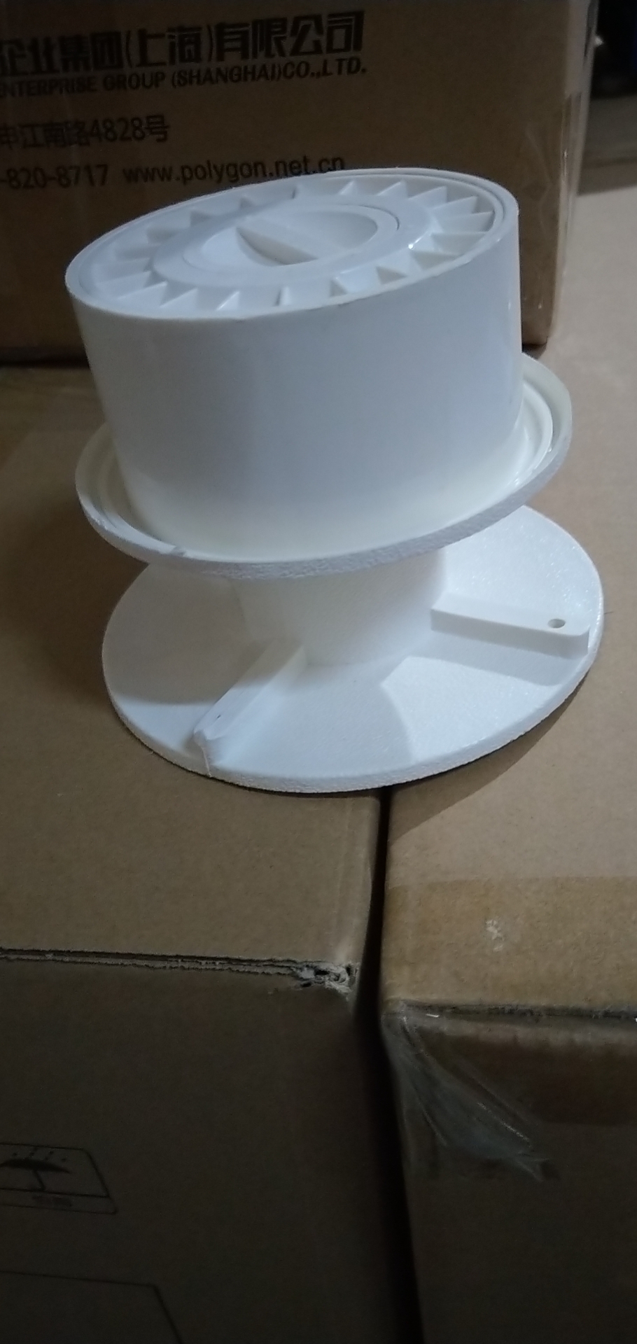 Polygon PVC eingebetteter Bodenabfluss mit Wasserdichtung