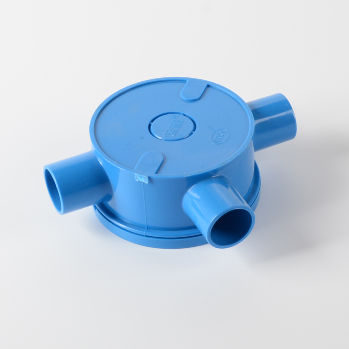 Akan Polygon vier Wege durch Round Junction Box