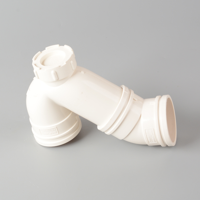 Polygon PVC P -Trap mit Hochwasserdichtung