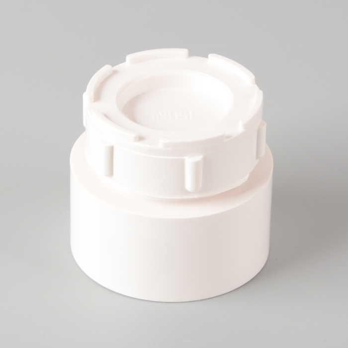 Polygon PVC-Reinigungs-Externalschraube