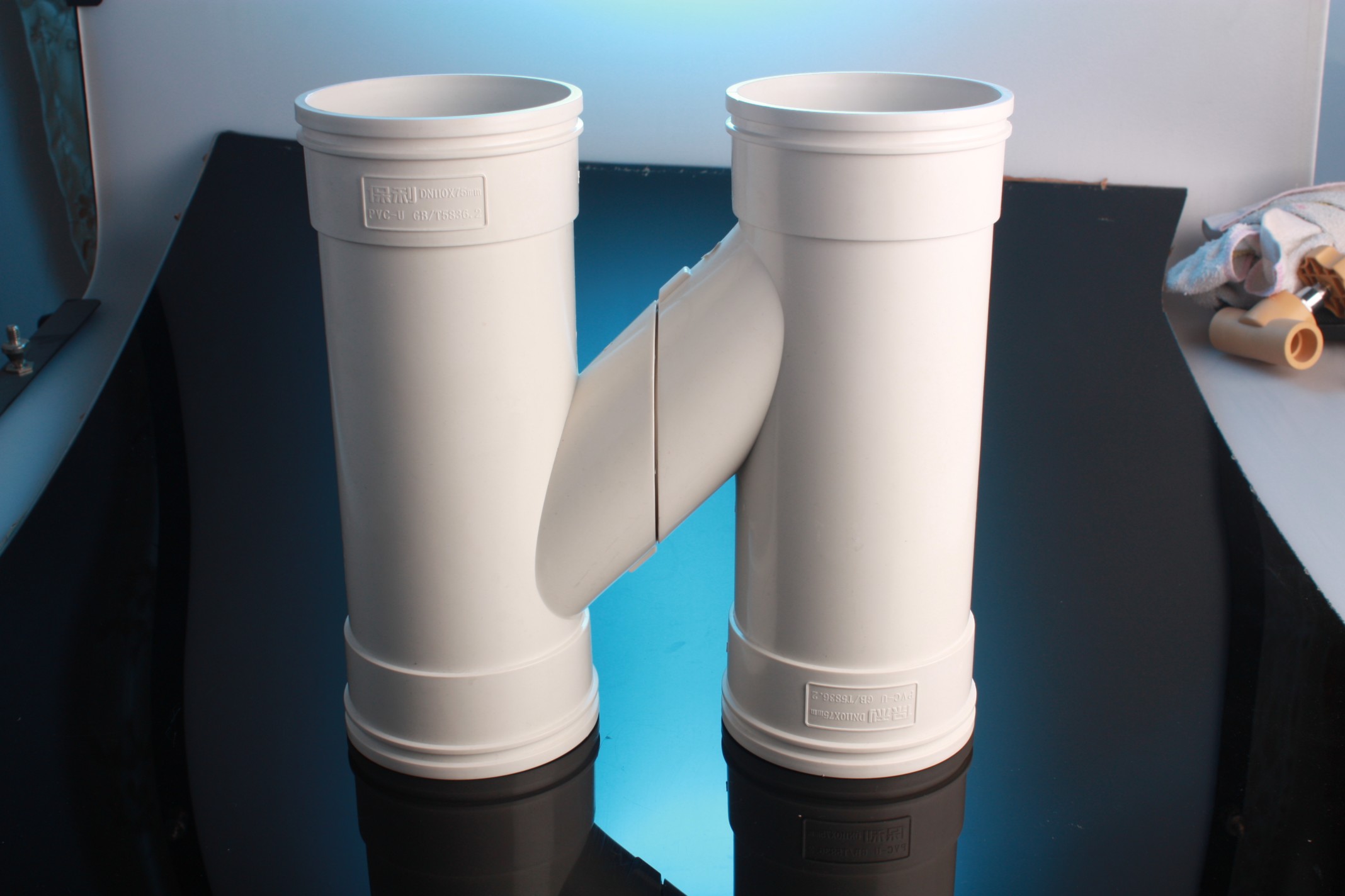 Polygon PVC H -Rohranpassung