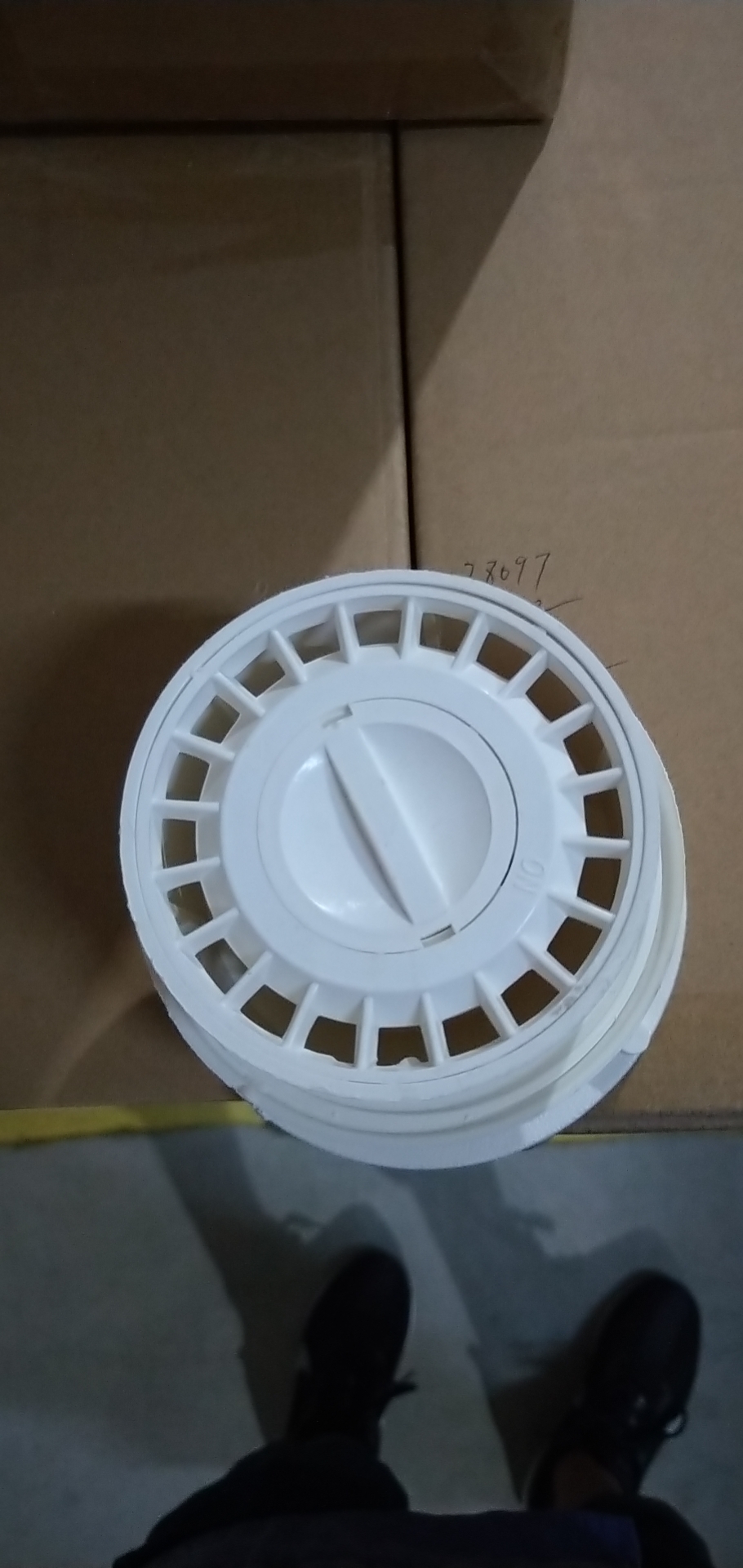 Polygon PVC eingebetteter Bodenabfluss mit Wasserdichtung