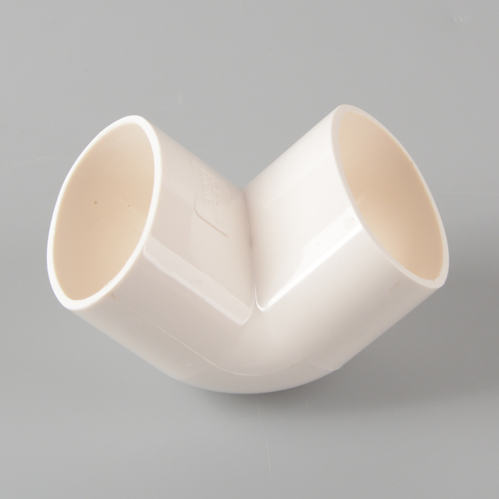 PVC Flatrohr-Serie-Flat 90 ° vertikaler Ellbogen