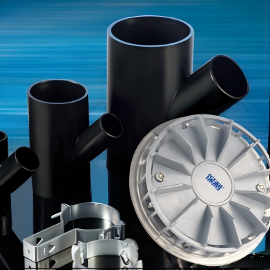 HDPE-Abflussrohre und Formstücke