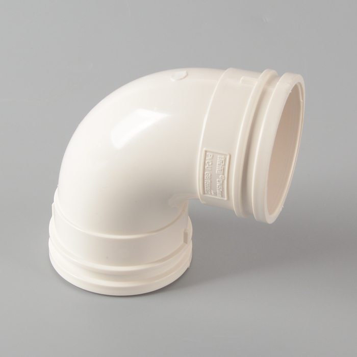 Polygon PVC 90 ° Ellbogen