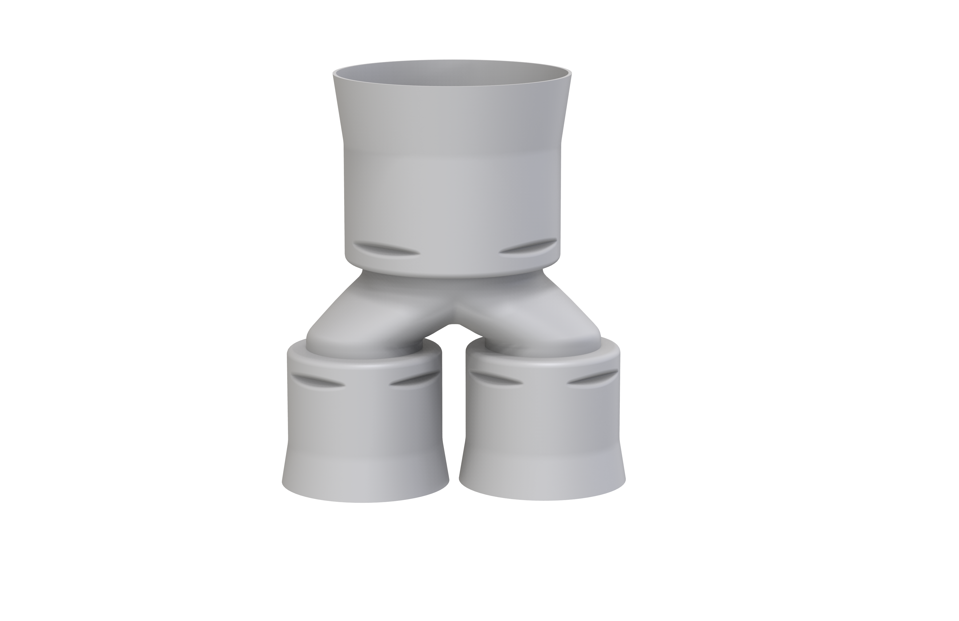 Polygon -Wellrohr reduziert die Kopplung