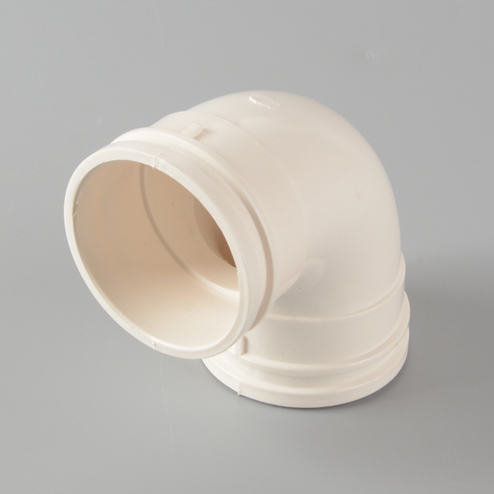 Polygon PVC 90 ° Ellbogen