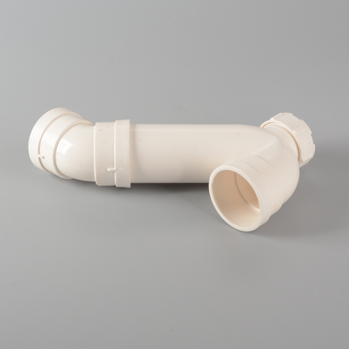 Polygon PVC Lange P -Trap mit Reinigungsmittel