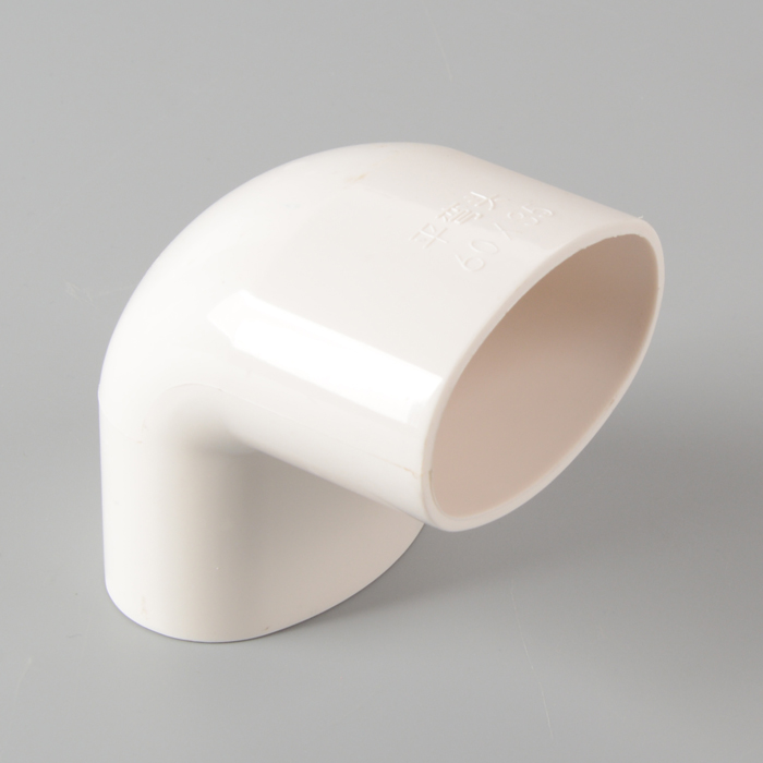 PVC Flatrohr-Serie-Flat 90 ° vertikaler Ellbogen