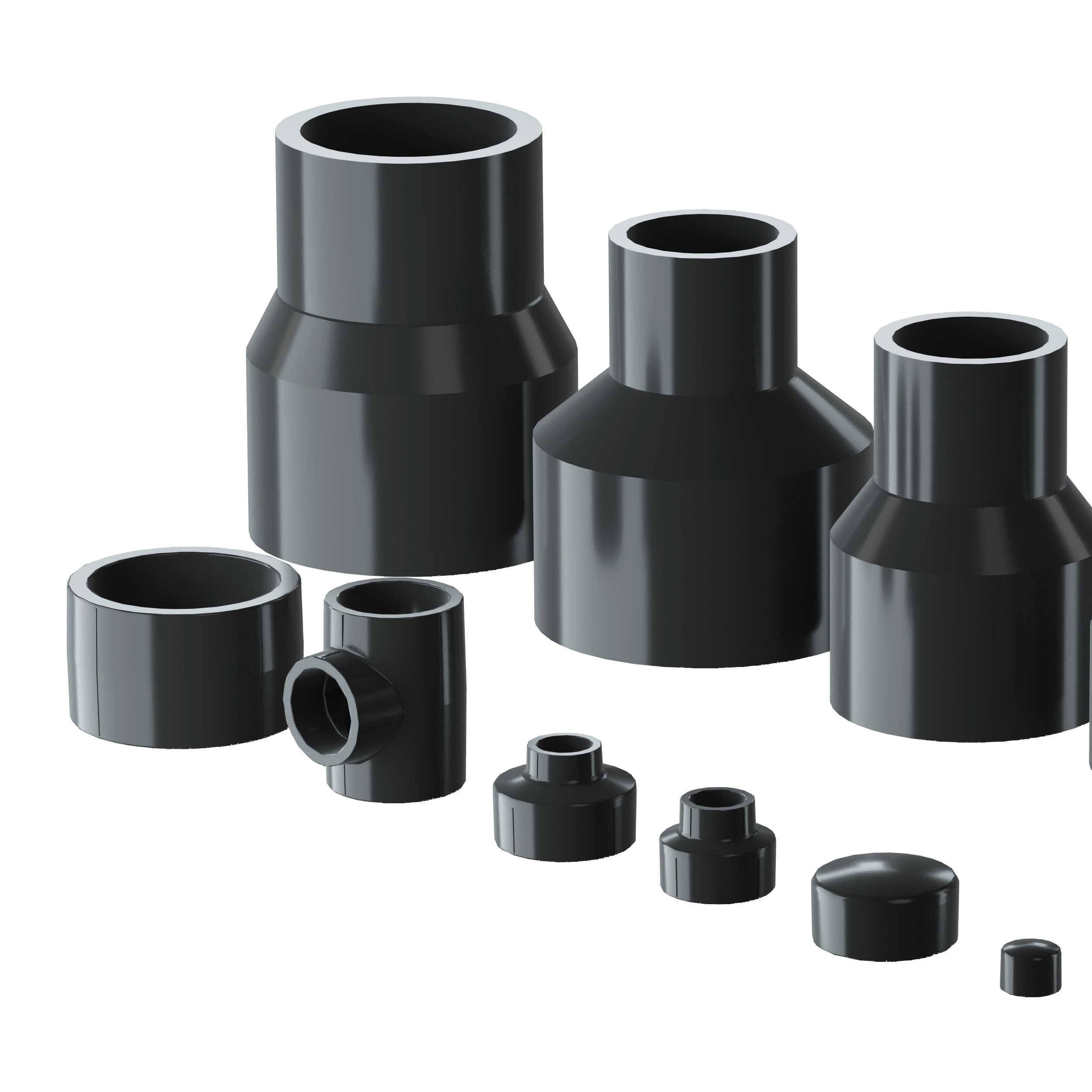 HDPE-Anschlüsse