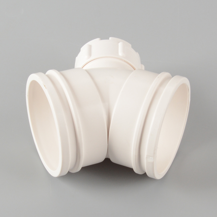 Akan Polygon PVC 45 ° Ellbogen mit Reinigung