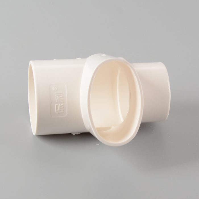 PVC Flatip Pipe Series-Flat Anti-Backflow-Tee