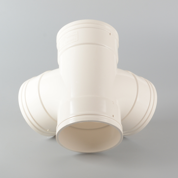 Polygon -PVC -T -Shirt mit Seiteneinlass