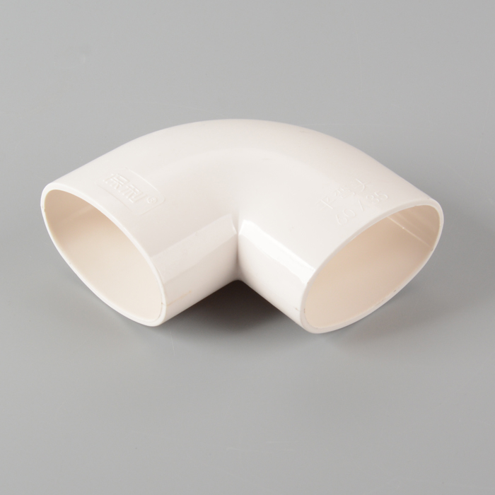 PVC Flatrohr-Serie 90 ° Ellbogen