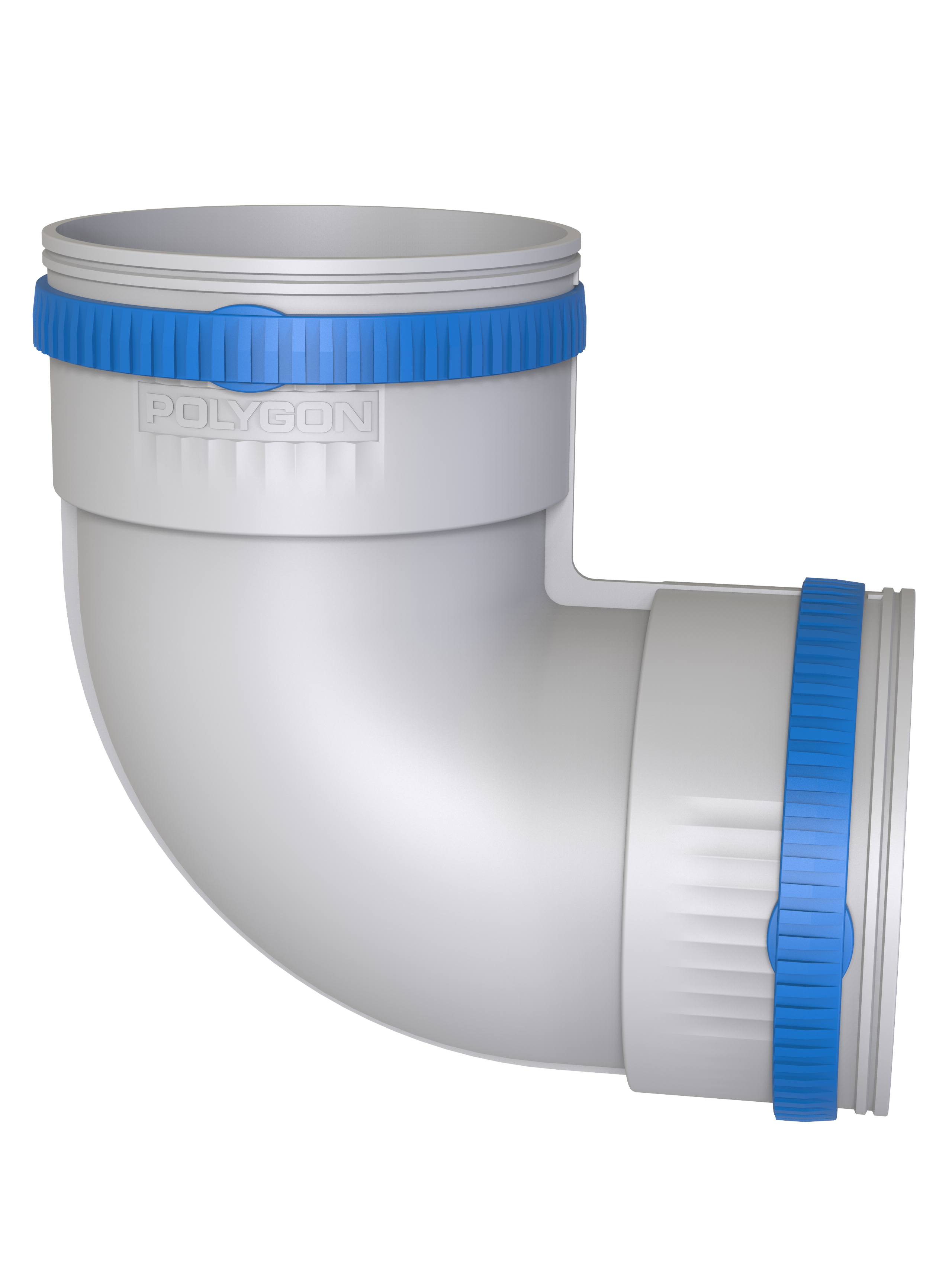 Polygon -Wellrohrelbogen